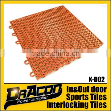 Outdoor Use Interlocking Plastic Floor Grid