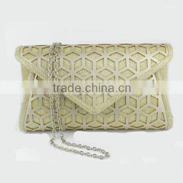 Lady Fashion Crochet Envelop Evening Bag photo-5