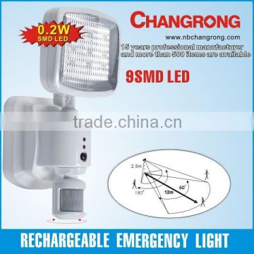 220v exit light led emergency light with ABS material for channel