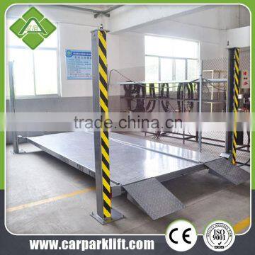 One Cylinder Hydraulic Lift Type and CE Certification Four Post Car Lift photo-2