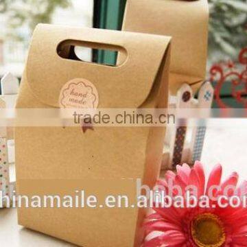 brown kraft paper bag