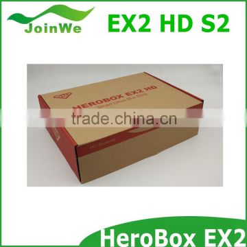 2016 Newest HEROBOX EX3/EX2 HD tv box DVB-S2/C/T2 triple tuner receiver EX2