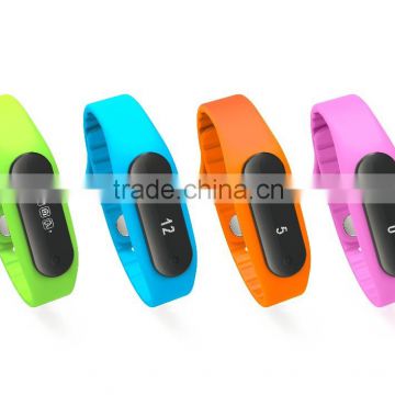 OLED touch sceen sleep monitoring step distance calculate bluetooth bracelet fitness wristband