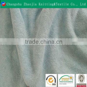 China supplier 100 polyester cotton towel feel fabric