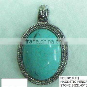 SGJGEMS PD07010TQ Fashion Pendants Designs Gemstone Necklace