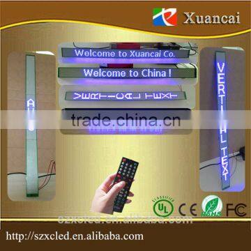 Vertical Direction Text P2.5-16x240 (4x60cm) Smaller Indoor Usage Adverting LED Upright Display Signs photo-3