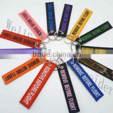 Remove before flight embroidery keychain SO 2015