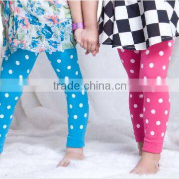 children fleece legging printed dots legging seamless legging