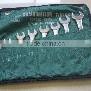 Raised Panel Design Wrench Set Canvas Tool Packs