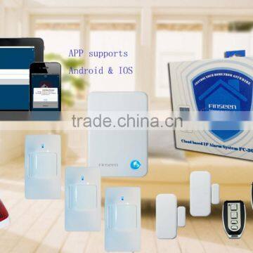 NOT GSM Alarm Cloud IP Wireless Alarm with Magnetic Door Switch WIFI connection