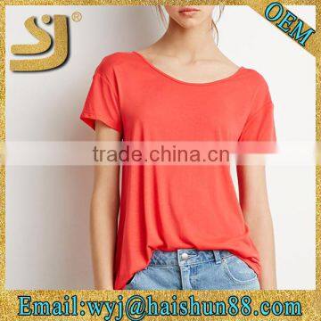 trends hot sale high quality ladies t shirt