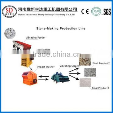 henan senda manufacturer sand stone production line on sale