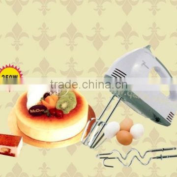 Electric operated 7 speed hand mixer