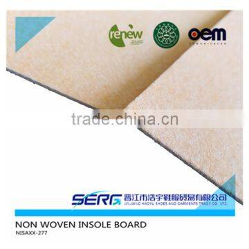 cellulose insole board for shoe making materials