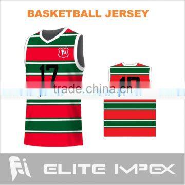 Sublimated Basketball Uniform 2016