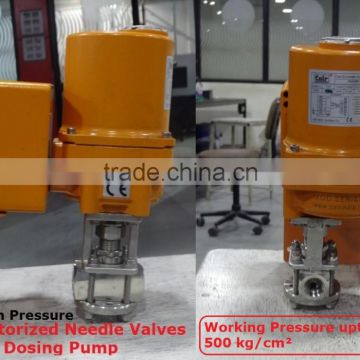 MOTORIZED NEEDLE VALVE