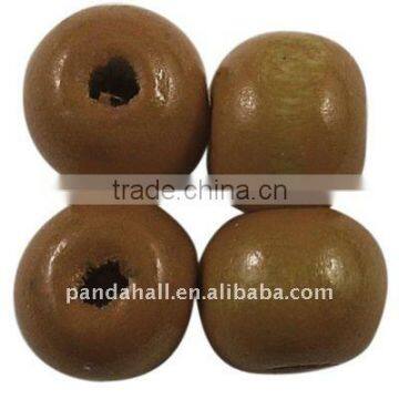 Hawaiian Round Wood Beads(TB12MMY-14)