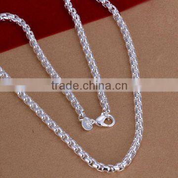 wholesale 20INCHS 6mm 925 sterling silver necklace