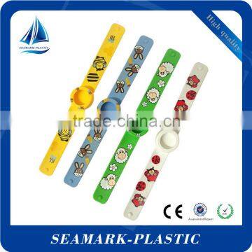 2016 Cheap Custom Design Silicone Slap Band for Watch Slap Bands