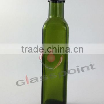 cooking oil glass bottle, square glass oil bottle, vinegar dispenser