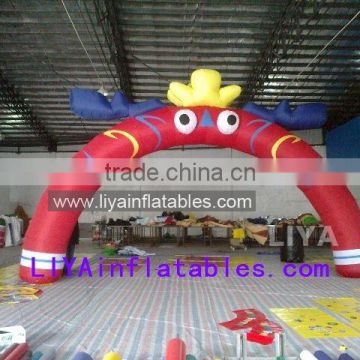 Best quality inflatable arch, advertising arch, inflatable archway with 0.6mm PVC tarpaulin, sealed