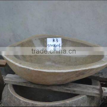High Grade Natural Cobblestone Counter Basin photo-6