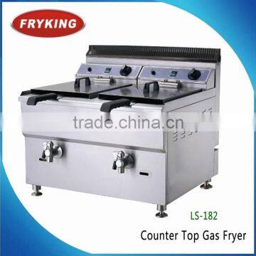 2016 Gas 2-Tanks 2 Baskets Fryer