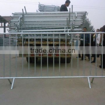 Hot dipped galvanized police fence