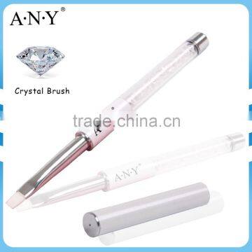 ANY Nail Art Beauty UV Gel Nails Painting Rhinestone White Nail Art Brush Pure Color