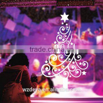 2015 Christmas Tree Window Sticker Decorations