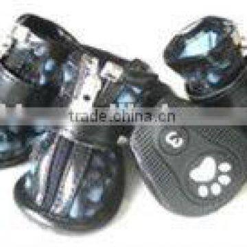 High Grade PU Leather Casual Pet Puppy Dog Winter Snow Warm Boot Shoes Waterproof Dog Shoes