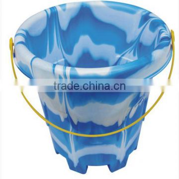 20*12.5*19CM High Quality Plastic Beach Bucket with Promotions