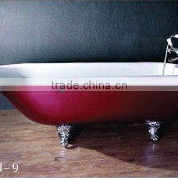 classical casting enamel bathtub for home with legs