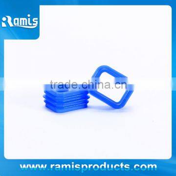 Mold blue silicone connector sealing