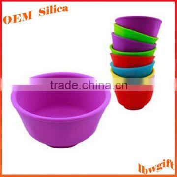 Processing custom FDA silicone kitchenware Eco-friendly silicone bowl