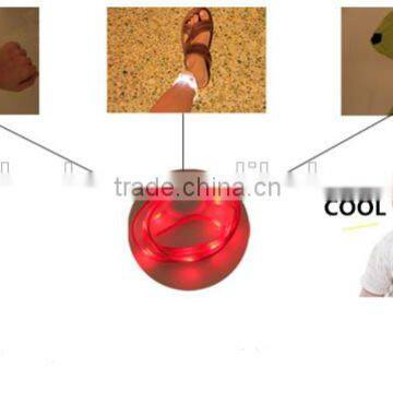 2016 Fashionable LED Light up Shoe Laces Colorful Shining Dancing Shoe Laces for Wholesale photo-6
