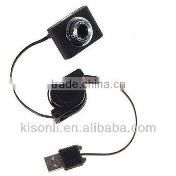High Quality Mini 8.0MP USB Webcam For PC Laptop Retractable USB 2.0 Web Camera for Computer photo-2
