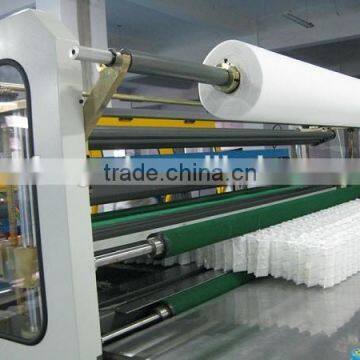 Pocket spring mattress machine