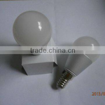 Hottest 5w cob led bulb 270 degree beam angle E14 milky cover cob lamp replace halogen bulb 50w