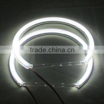 wholesale 131mm ccfl angel eyes light kits headlight for bmw e46 e39 e38 120SMD led halo rings kit