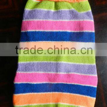 Wholesale New Colorful Warm Woolen Knitted Pet Dog Puppy Sweater