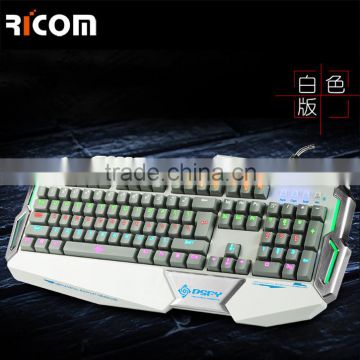 Wired LED USB Gaming Keyboard Professionally 104 Keys game keyboard--LK617--Shenzhen Ricom