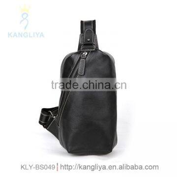 Top quality professional design genuine leather small backpack shoulder bag