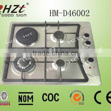 Multiple Cooktops (Gas + Electric) Type Hotplate stove /gas stove /gas cooker (HM-D46002)