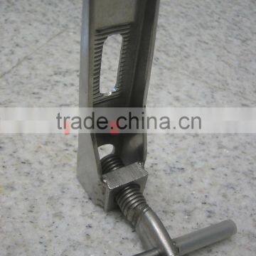 Stainless steel stonework fixing systems for curtain wall dry hanging system