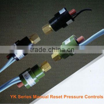 YK Series Manual Reset Pressure Controls magnetic water pressure control switch