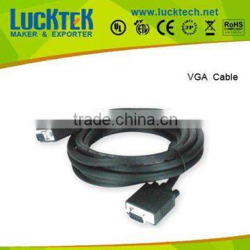 HD15 Pin Male to Male 10Meters UL2919 SVGA Cable with Factory Wholesale Price