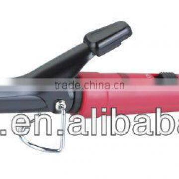 Hair curling tong with PTC heating element