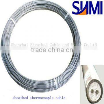 Industrial stainless steel sheath MI heat tracing cable NiCr,CuNi core heater