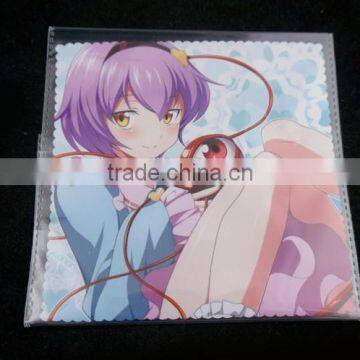 Anime Cartoon Custom Design Printing Logo Glass Cloth Lens Cloth Cleaning Cloth photo-2